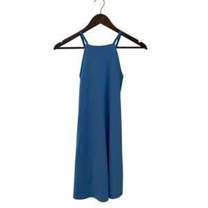 Madewell blue active jersey dress size small racerback tennis Pickleball beach